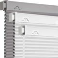 Grandekor No Drill No Tools Cordless Cellular Shades, 31.5" W x 64" H, Light by Grandekor