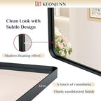 Keonjinn Black Bathroom Mirrors - Image 3
