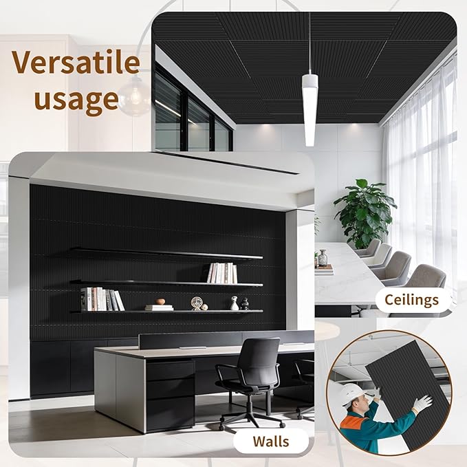 RITOLLO 16-Pack PVC Slat Wall Panels - Image 7