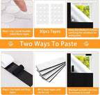 Blackout Window Cover，39 x57 inches Portable Black Out Blinds Stick On Window - Image 4