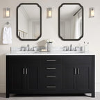 WallBeyond 20" x 30" Rounded Corner Arch Wall Mirror - Image 2