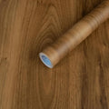 Wood Contact Paper Peel and Stick, Thicken Vintage Brown Wood Grain Wallpaper by Arrost