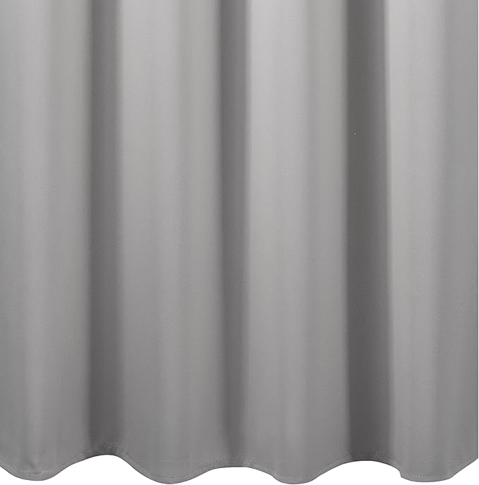 LEMOMO Blackout Curtains 66 x 84 inch/Light Grey Curtains Set of 2 - Image 9