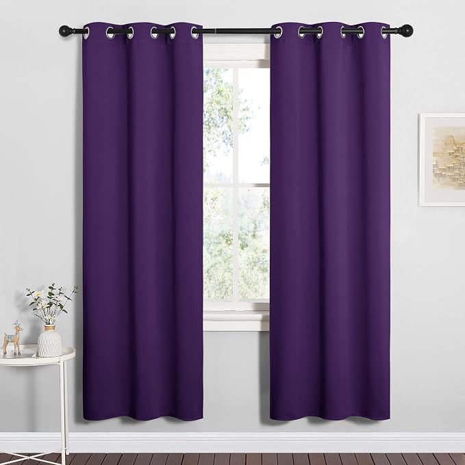 NICETOWN Thermal Insulated Blackout Draperies Curtains, Triple Weave Home - Image 2