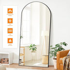 TRAHOME Full Length Arched Mirror, Living Room, Dressing Room - Image 2