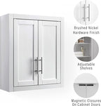 Crosley Furniture Savannah Wall Mounted Bathroom Storage Medicine Cabinet - Image 4