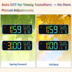 Peakeep Loud Digital Alarm Clock Large Display - Image 7