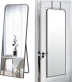 SCWF-GZ 57x20 Door Hanging Full Length Mirror, Floor or Wall Mounted Metal by SCWF-GZ
