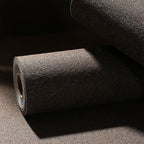 Brown Peel and Stick Wallpaper Slight Velvety Feeling Woven Fabric Grasscloth - Image 2