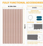 AJAZZ Blackout Accordion Door Curtain - Image 3