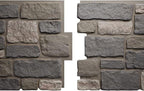 EverStone Cobblestone Faux Stone Panel, Midnight Granite Color - Image 8