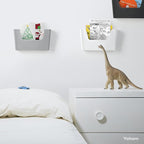 YOHOM Adhesive File Holder Plastic Document Folder Door No Drilling Mount Mail - Image 4