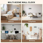 Soobest 8.5 Inch Digital Wall Clock Battery Operated - Image 7