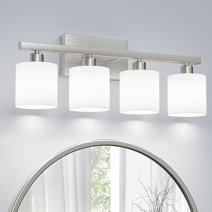 PARTPHONER Bathroom Light Fixtures, Bathroom Lighting Fixtures Over Mirror by PARTPHONER