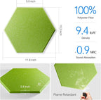 12 Pack Self-adhesive Acoustic Panels 12" X 10" X 0.4" - Image 3