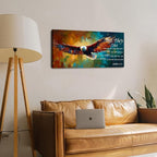 Christian Wall Art Eagle Decor Isaiah 40 31 Wall Art Bible Verse Wall Decor - Image 6