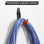 20 Pack Garage Hooks, Heavy Duty Steel Wall Mount Utility Hangers - Image 7