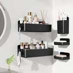 Nieifi Adhesive Wall Shelf, Shower Shelves 5 Pack - Image 9