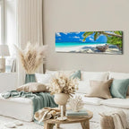 Nature Coastal Scenery Wall Art Tropical Ocean Wall Decor Seascape Coconut - Image 2