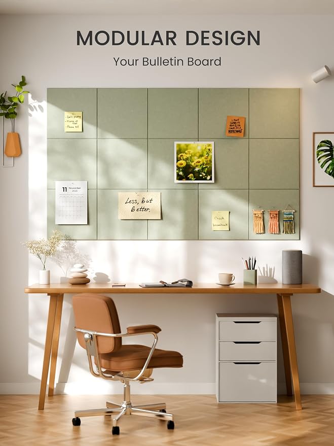 Bumusty Large Cork Board 48" x 36" Alternative - Image 6