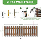 Mulctun 2 Pcs Wall Planters - Image 2