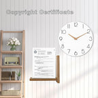 cicininc Wall Clock, Decorative Battery Operated Wall Clocks - Image 5