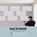 6 Pack Thickened Soundproof Wall Panels, 15.75" X 31.5" X 0.47" High Density - Image 3