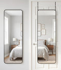 Antok 58"x20" Over the Door Mirror, Full Length Mirror Door Hanging by AntokMirror
