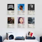 Lidy Set of 6 Drake Poster Music Album Cover Posters Set Merch Wall Art Decor - Image 6
