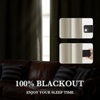 RYB HOME 100% Blackout RV Camper Curtains, Thermal Insulated Total Room - Image 5