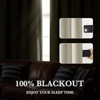 RYB HOME 100% Blackout Short Curtains - Image 5