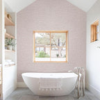Beige Grasscloth Peel and Stick Wallpaper, Modern Textured Fabric Linen Vinyl - Image 8