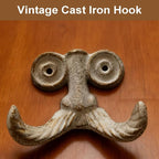 Cast Iron Hook, Heavy Duty Vintage Cast Iron Hook - Image 6