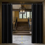 NICETOWN Door Curtain 80 Inch Length - Image 2