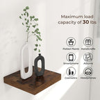 Square Floating Shelves for Wall 12"W x 12"D x 1.4"H, Small Engineered Wood - Image 4