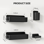 Nieifi Adhesive Wall Shelf, Shower Shelves, Shower Organizer - Image 2