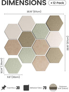 Fluxynara Hexagon Cork Board Alternative - Image 2