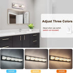 2-Light, 12.6-Inch Wall Lights Brushed Nickel Vanity Lights - Image 6