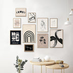 KBKBART Minimalist Boho Wall Art Prints, Eclectic Home Decor - Image 3