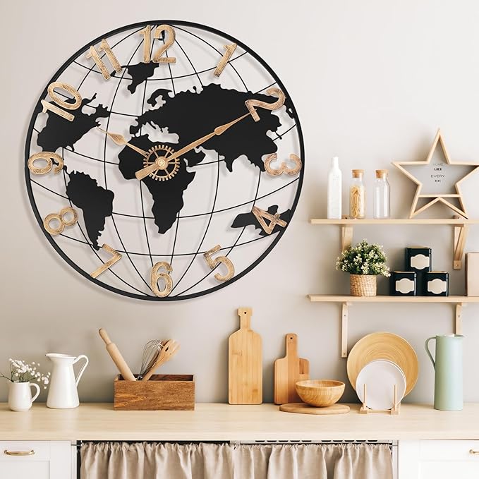 Pytha Sight 24 Inch Large Wall Clock - Image 4