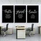 Gift for Boss, Framed Canvas Wall Art Success Quote, Office Wall Art, Positive - Image 4