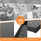 WALMANN Metal Pegboard Panels for Wall Tools Storage Pegboard for Garage - Image 5