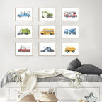 uniro Construction Room Decor for Boys, Truck Wall Art Print for Boys Room Decor - Image 5