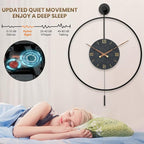 Large Modern Wall Clock, Wall Clocks - Image 6