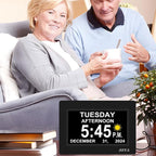 SSYA 7 Inch Calendar Clock - Image 7