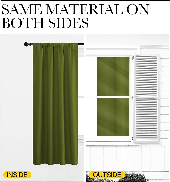 NICETOWN Blackout Christmas Curtains - Image 6