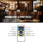HAMVIDNE LED Spotlight, Battery Powered Picture Lights, Uplight Indoor - Image 3