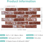 Commomy Faux Brick 3D Wall Panels - Image 6