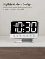 Odokee Digital Alarm Clocks for Bedrooms: Large Bold Number 5 Brightness Dimmer - Image 7