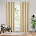 RYB HOME Bedroom Blackout Curtains 80 inches Long, 100% Blackout Thermal by RYBHOME